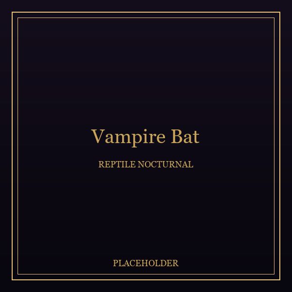 Common Vampire Bat portrait