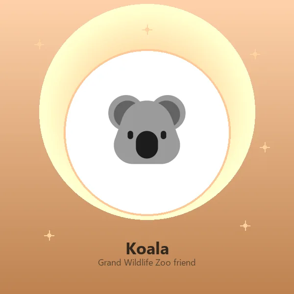 Portrait of Koala